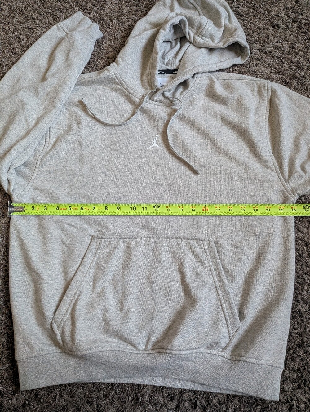 Jordan Sport CP3 Chris Paul Grey Pullover Cotton Blend Hoodie Men's M - Picture 5 of 9